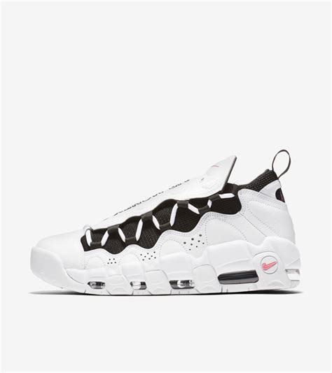 Nike Air More Money 'White & Black & Coral Chalk' Release Date